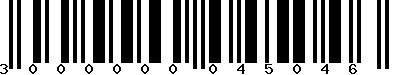 EAN-13 : 3000000045046