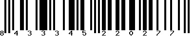 EAN-13 : 8433345220277